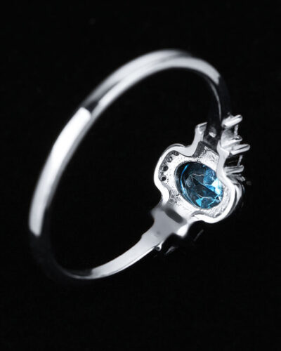 Aquamarine Diamond Rings 3