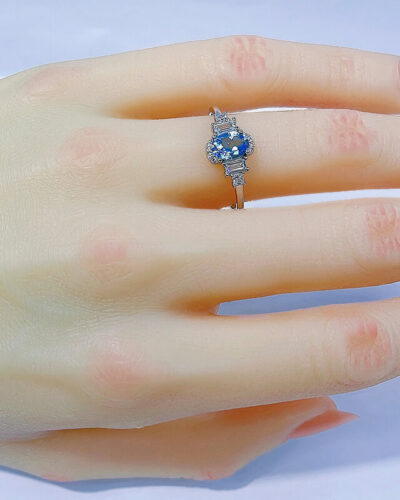 Aquamarine Diamond Rings 5