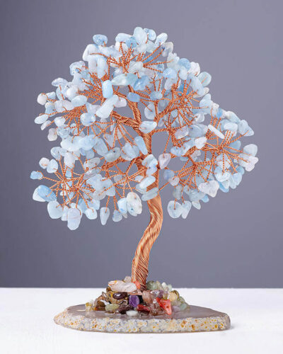 Large Tree of Life Chakras Crystal Money Trees