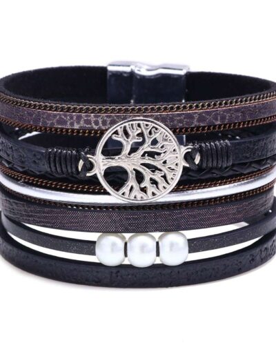 Baphomet Cross Necklace with Magnetic Clasp