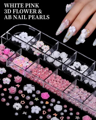 Bedazzling Nail Charms Rhinestones 5