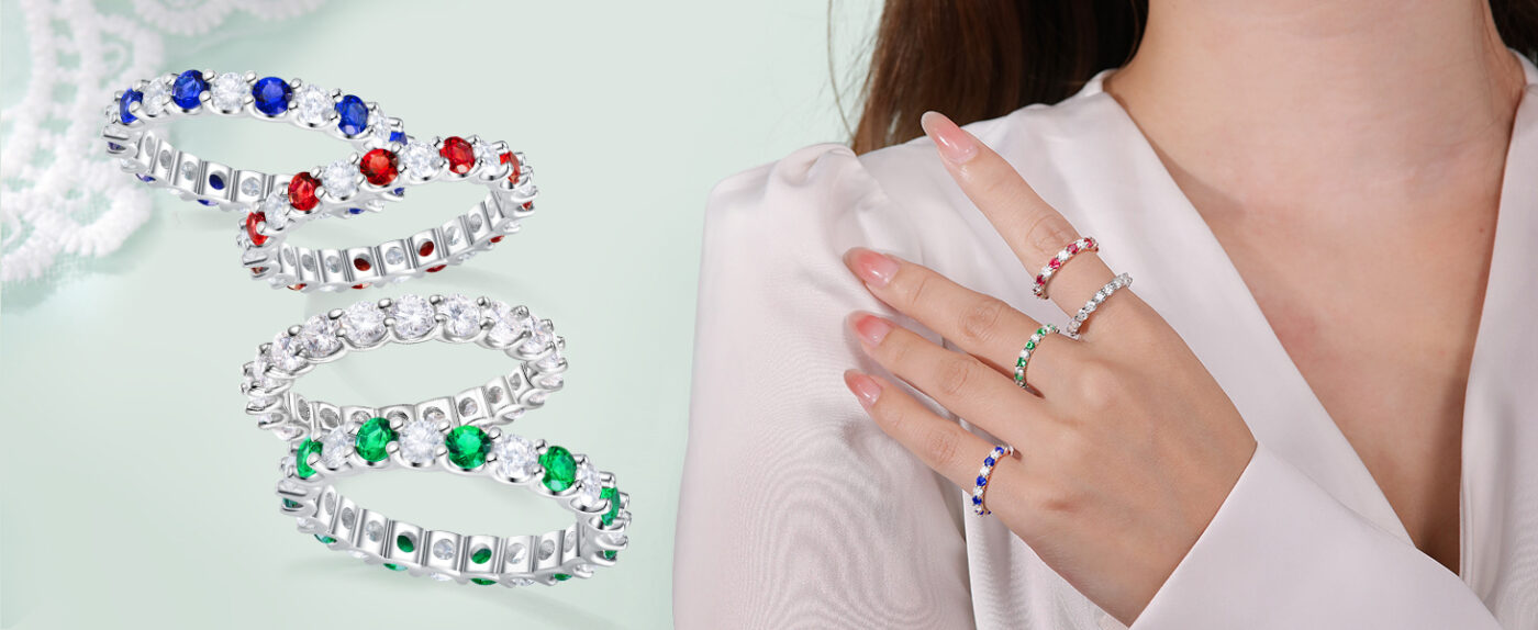 Birthstone Engagement Rings