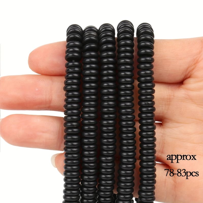 6*2MM Abacus Shape Crystal Beads Jewellery Making