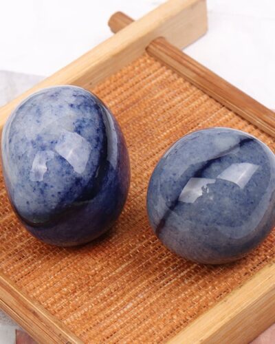Blue Aventurine Tumbled Stone Polished Rocks 100g
