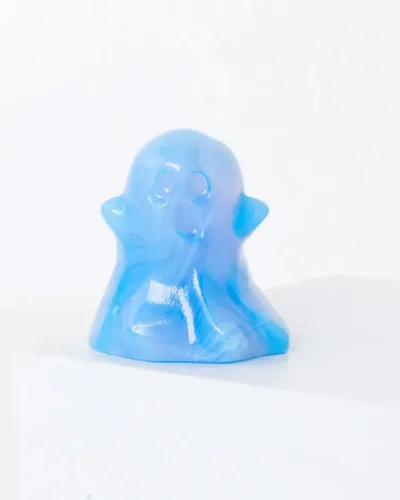 Mini Ghost Opalite Carving Halloween Decor
