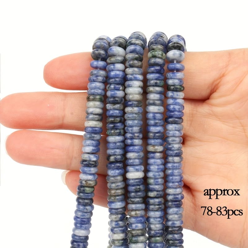 6*2MM Abacus Shape Crystal Beads Jewellery Making