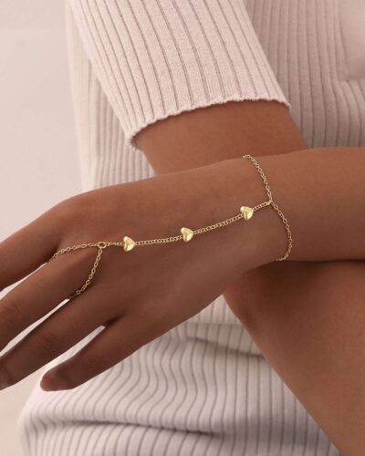 Bohemian Beach Finger Ring Bracelet Wholesale