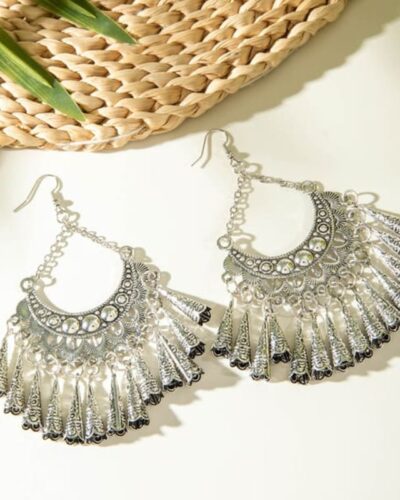 Bohemian Tassel Dangle Drop Earrings for Women