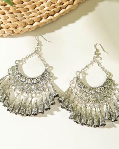 Bohemian Tassel Dangle Drop Earrings for Women
