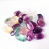 Candy Colors Premium Rainbow Fluorite Tumblestones Bulk