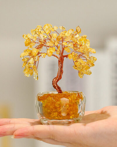 Feng Shui Tree Citrine Money Crystal Tree Wholesale