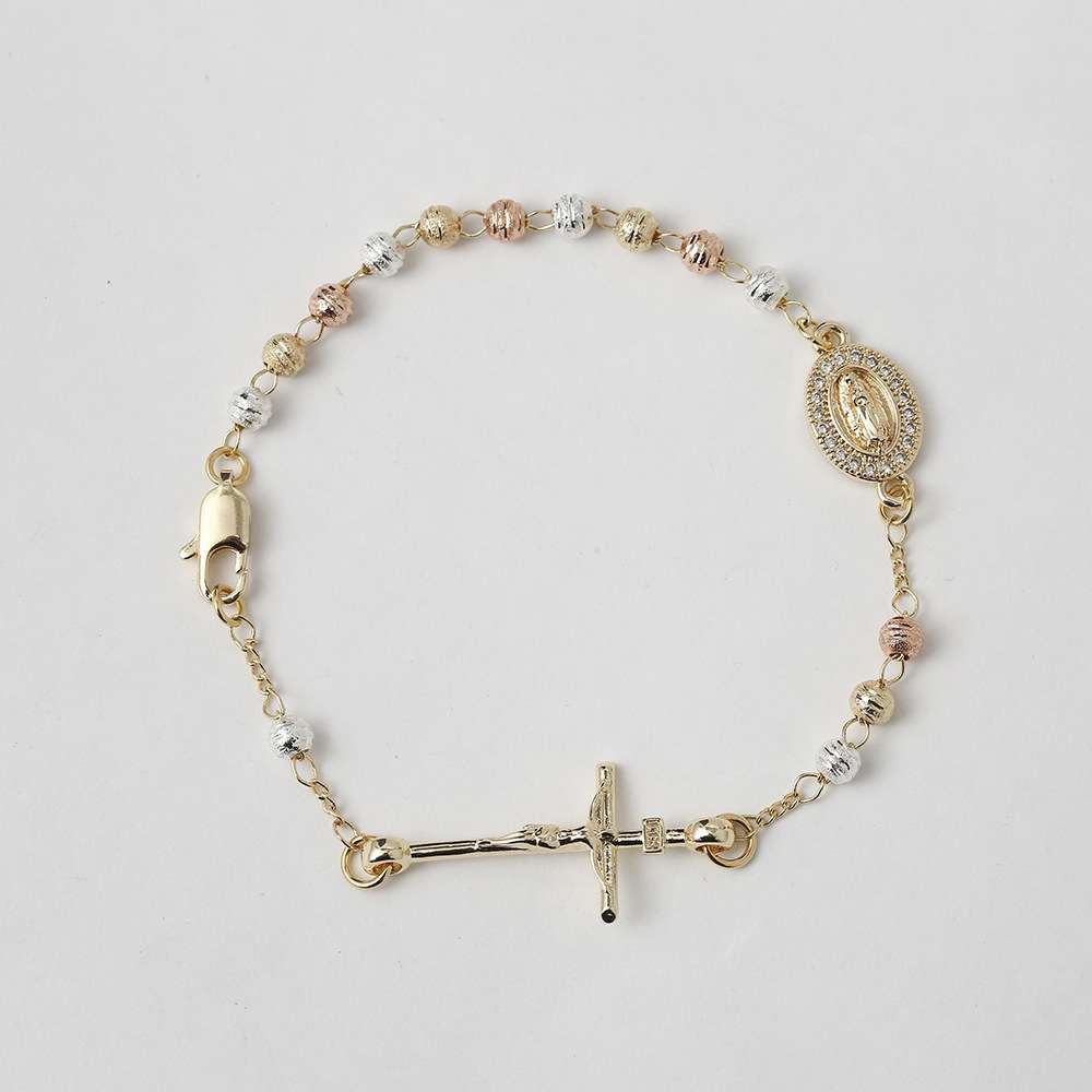 Classic Handmade ST Benedict Cross Bracelet for Women - Görüntü 8