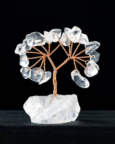 Lapis Lazuli Chakra Tree Crystals with Raw Stone Base