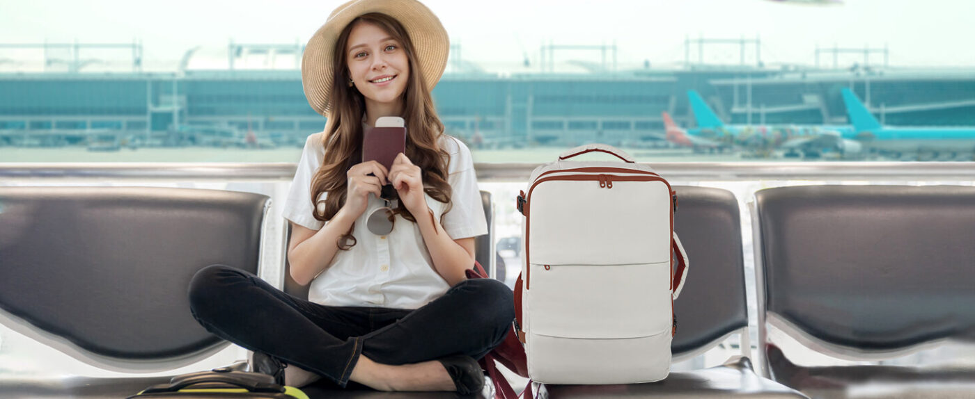 College Backpack for Women 17