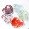 Colorful Heart Bowl Crystal Carvings Wholesale