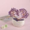 Crushed Stones Heart Amethyst Crystal Trees Bulk