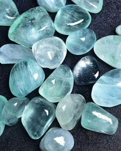 Crystal Green Fluorite Tumbles 0.1Kg Wholesale