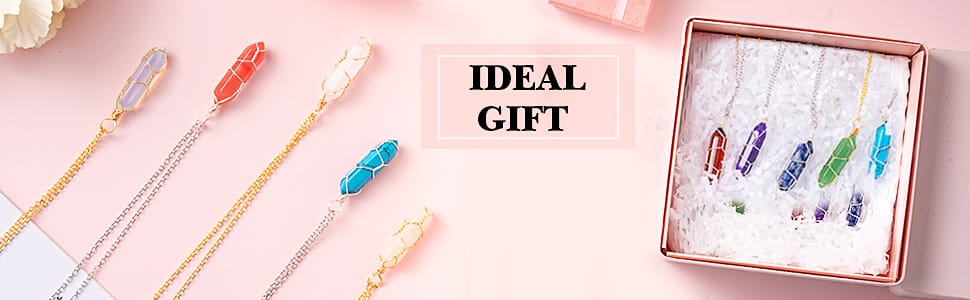 Colorful Hexagonal Crystal Necklace Pendant Wholesale