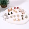 Cute Decorative Christmas Earrings Studs Ideal Presents