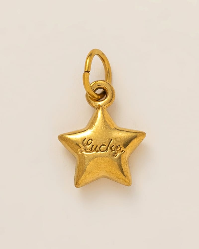 Cute Minimalist 18K Gold Stainless Steel Charms Wholesale for DIY