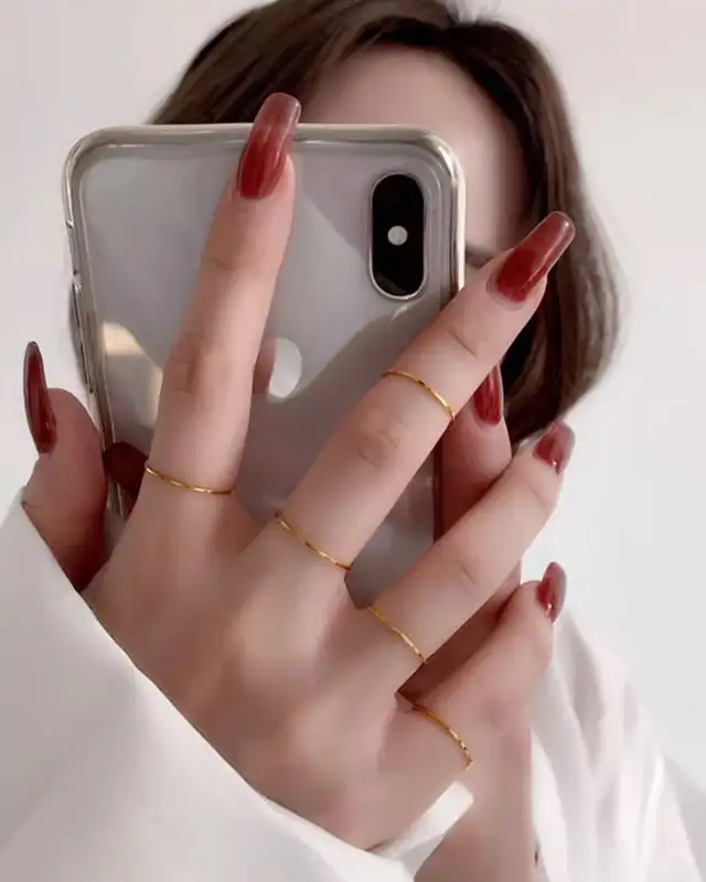 Dainty 0.5mm Stackable Stainless Steel Rings for Women 12