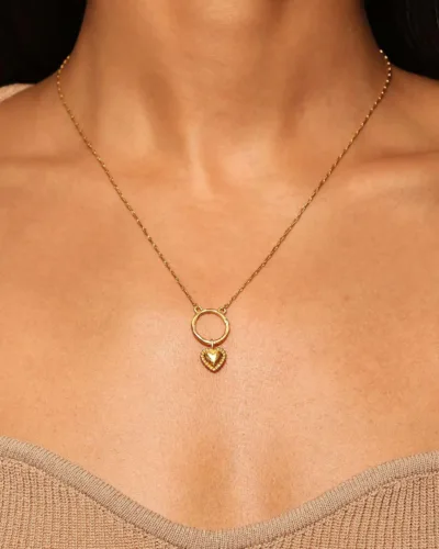 Dainty 18K Gold Plated Stainless Steel Golden Charms 64