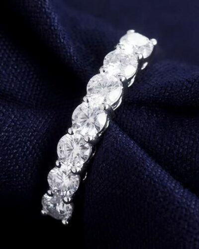 Dainty Lab Grown Diamond Wedding Band