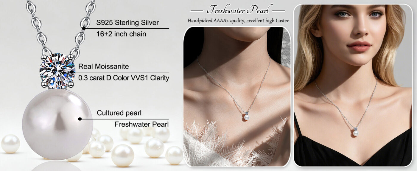 Dainty Mother Of The Pearl Necklaces 10