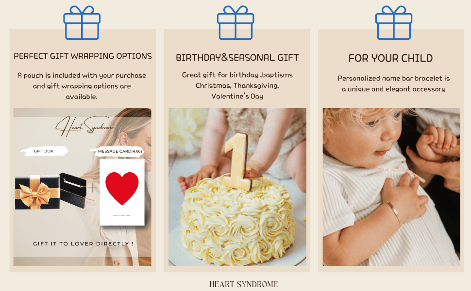 Dainty Thin 18K Gold Plated Engraved Personalized Name Bar Bracelets 3