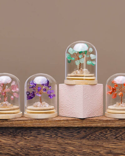 Wishing Bottle Bonsai Gem Tree Home Decor Wholesale