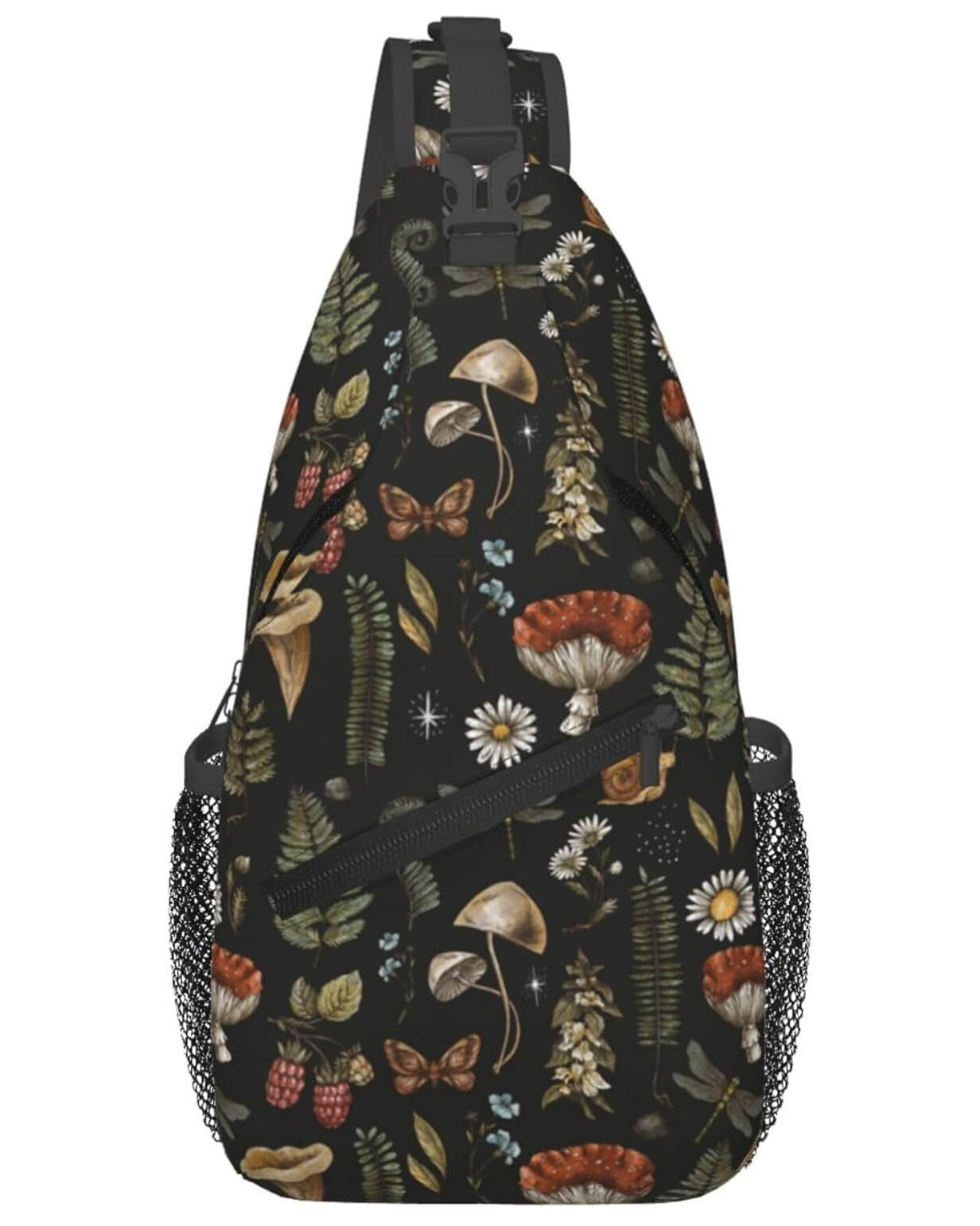 Designer Crossbody Sling Bag For Ladies Vintage Mushroom Backpack - Afbeelding 4