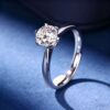 Elegance 18K Gold Laboratory Diamond Engagement Rings
