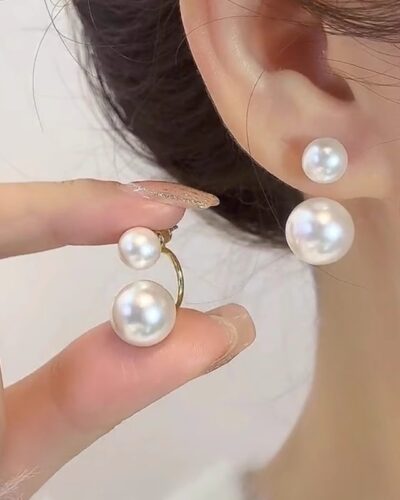 Elegant Versatile Pearl Stud Earrings for Daily Wear