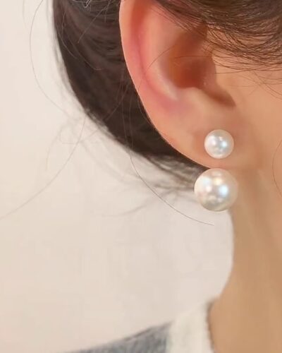 Elegant Versatile Pearl Stud Earrings for Daily Wear