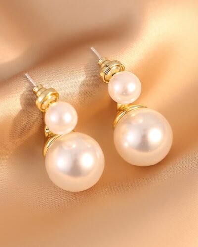 Elegant Versatile Pearl Stud Earrings for Daily Wear
