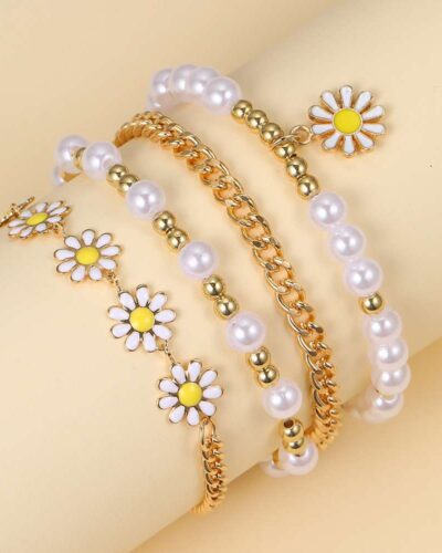 Alternativní pohled na Daisy Design Bracelet Set