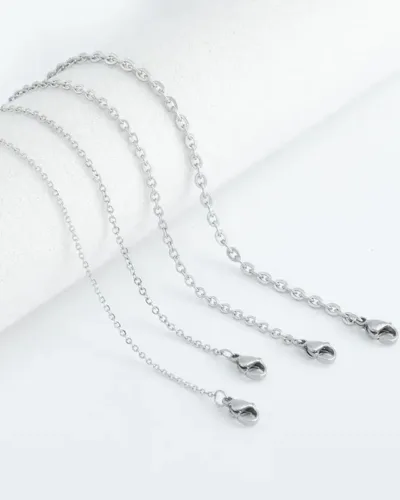 Fashion Cable Stainless Steel Chains Wholesale1216 1