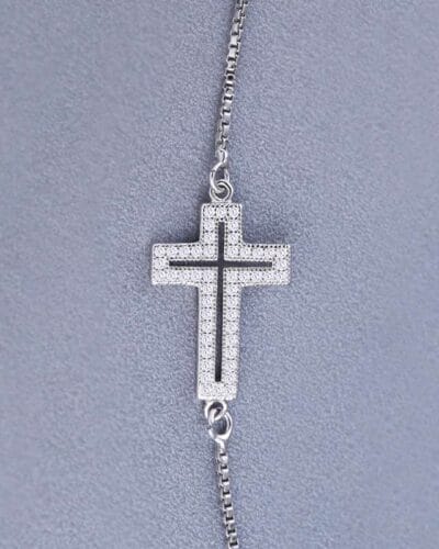 Fashion Copper Cross Bracelet for Women 5