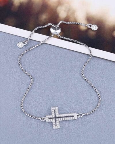 Fashion Copper Cross Bracelet for Women 8