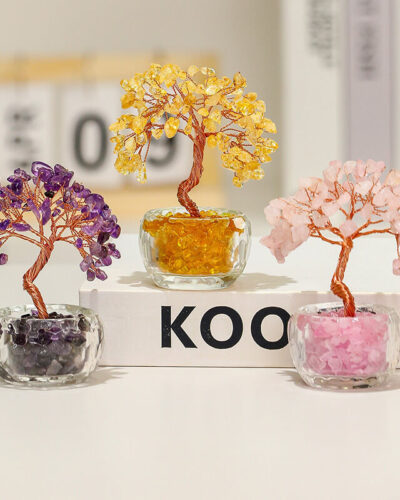 Feng Shui Tree Citrine Money Crystal Tree Wholesale