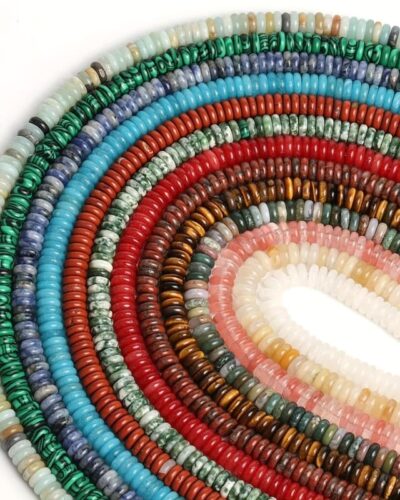 6*2MM Abacus Shape Crystal Beads Jewellery Making