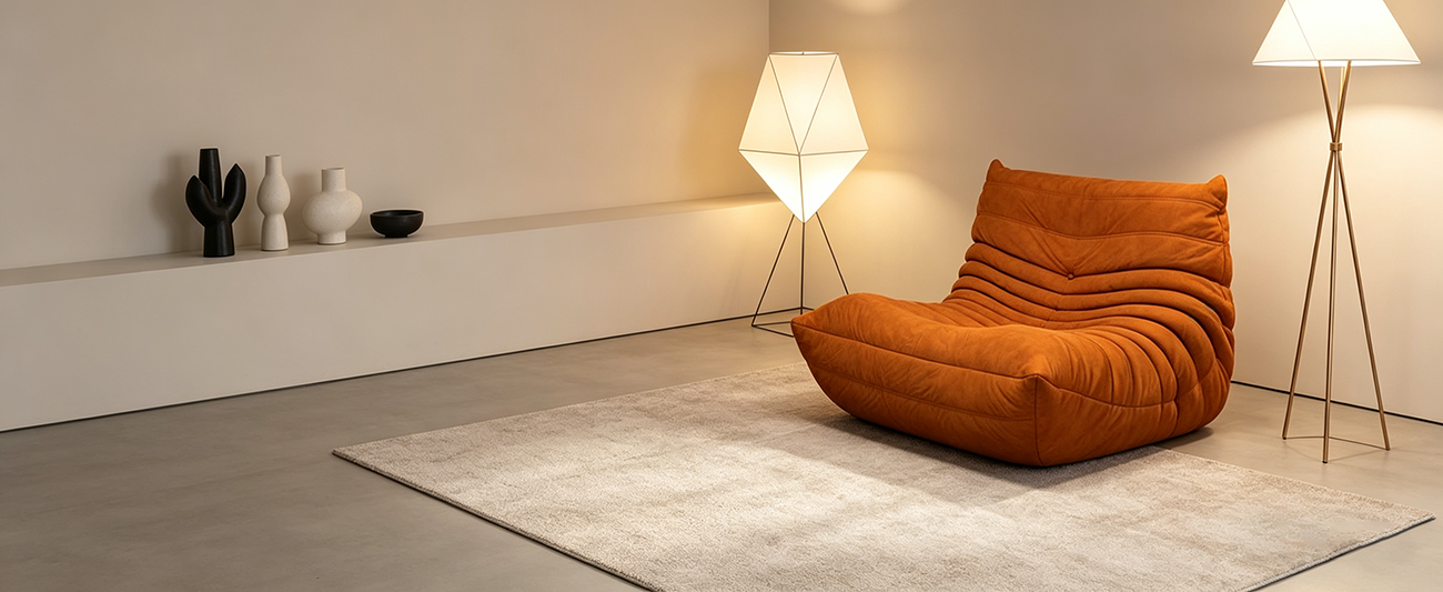 Floor Togo Sofa Room 2