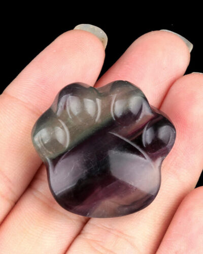 Mini Cat Paws Animal Carved Gemstones Wholesale