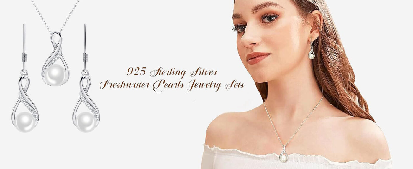 Freshwater Pearl Jewelry Set Birthstone For June 5