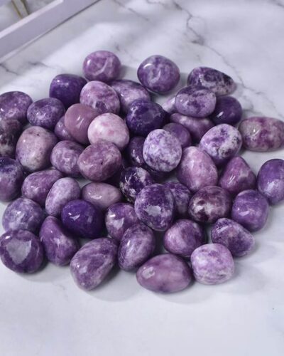 Genuine Dream Purple Mica Tumbled Stones Bulk