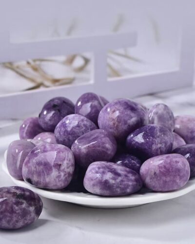 Genuine Dream Purple Mica Tumbled Stones Bulk