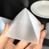 Genuine Moroccan Selenite Crystal Pyramid Bulk