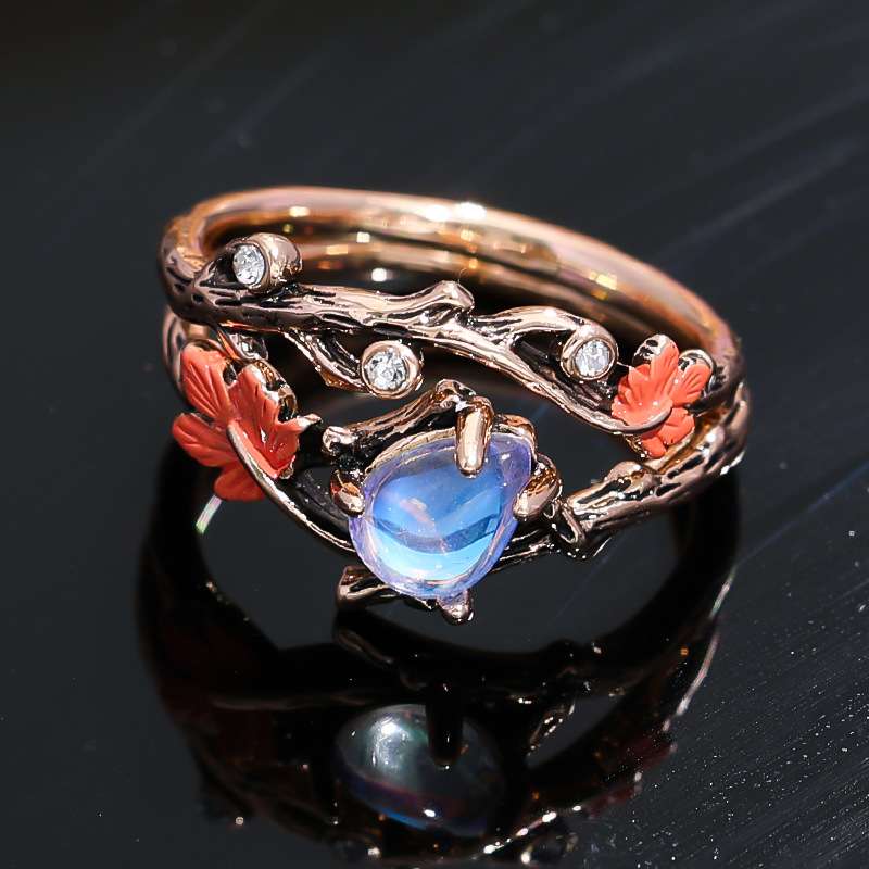 Gold Maple Leaf Vintage Ring Wholesale