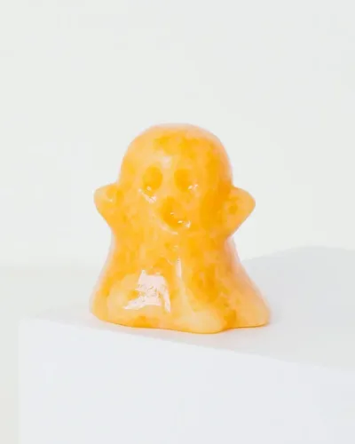 Mini Ghost Opalite Carving Halloween Decor