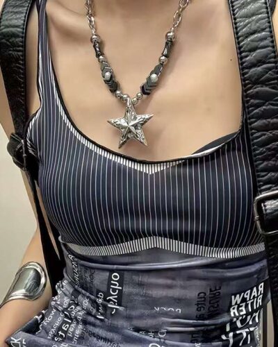 Gothic Style Star Fashion Necklace Wholesale